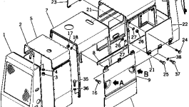 Гайка 01580-00615 Komatsu
