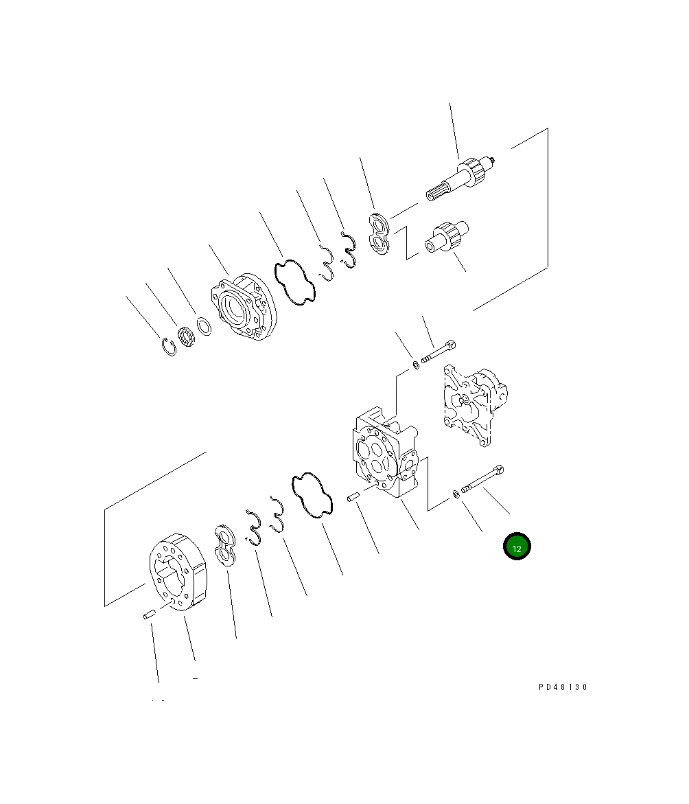 Болт 705-17-04720 Komatsu
