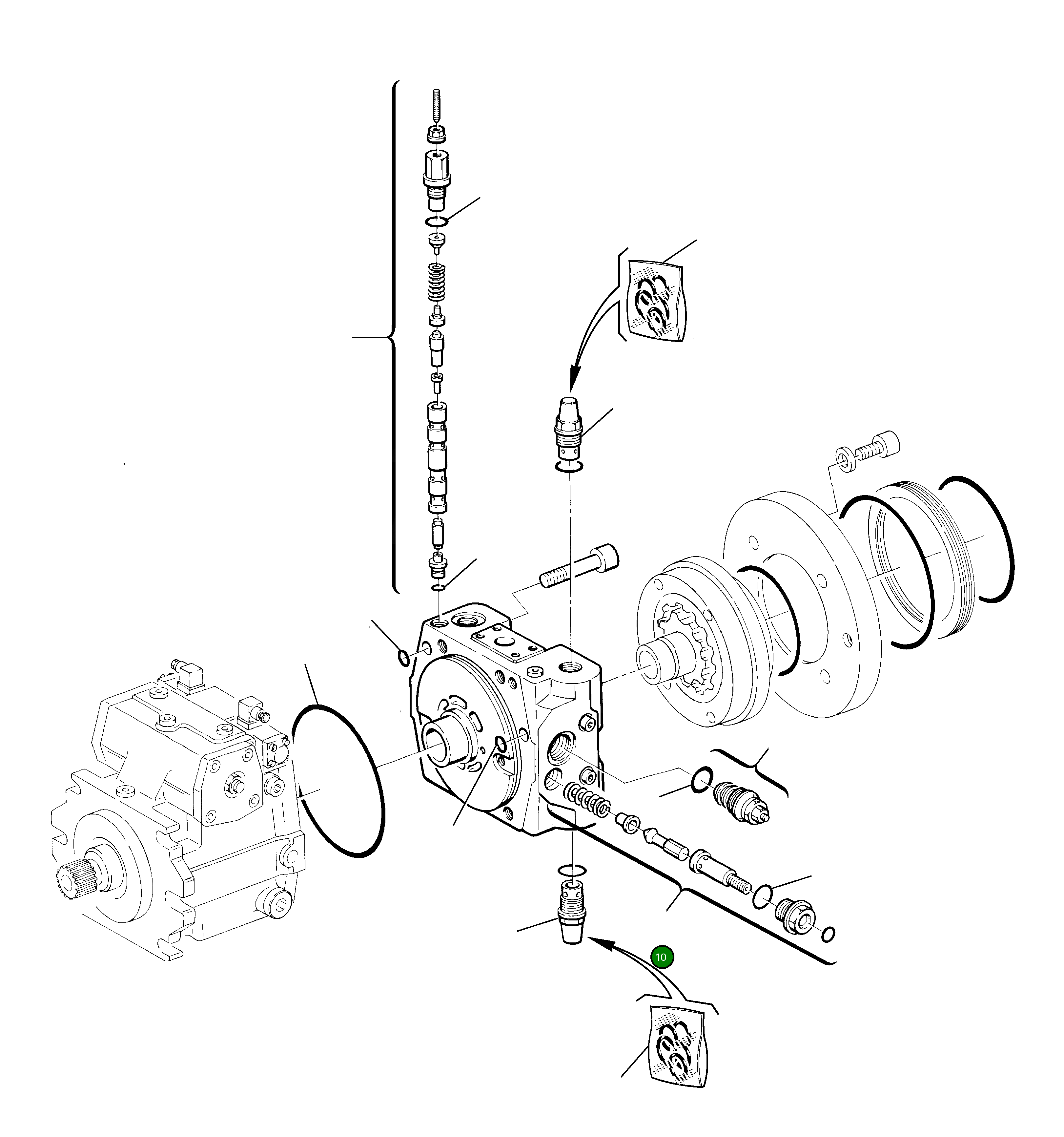 Кольцо уплотнительное (O-Ring) 840225079  Komatsu