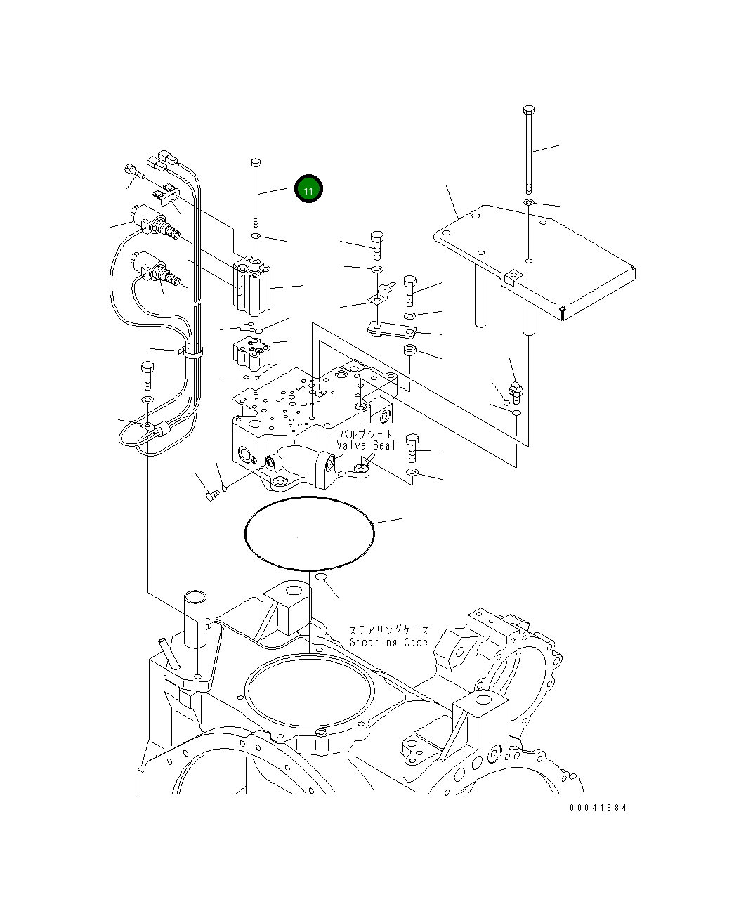 Болт 426-S62-2520 Komatsu