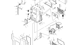 Крышка 198-911-9490 Komatsu