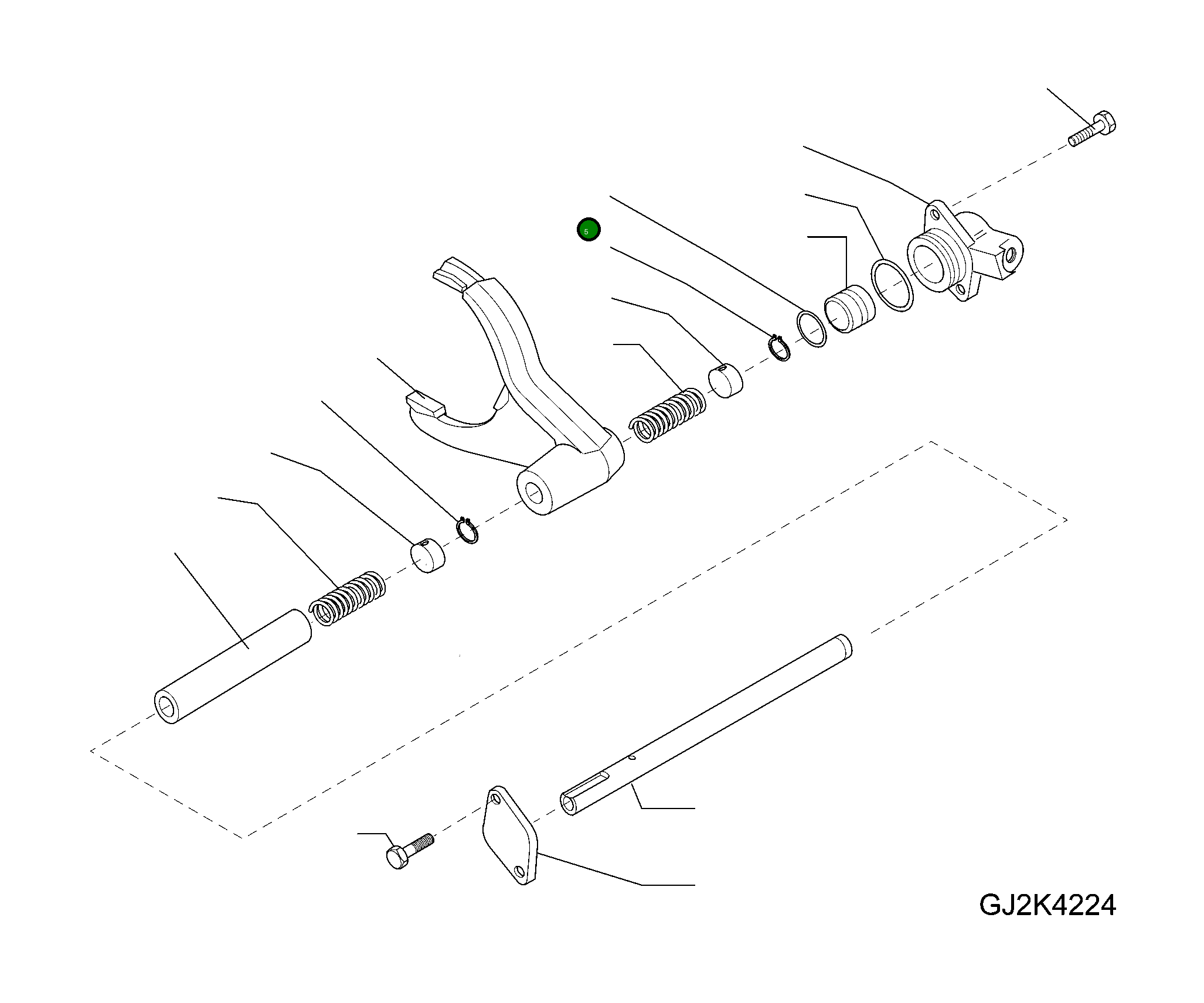 Кольцо уплотнительное (O-Ring) 42U-22-H0R06 Komatsu