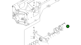 Болт 01010-61255 Komatsu