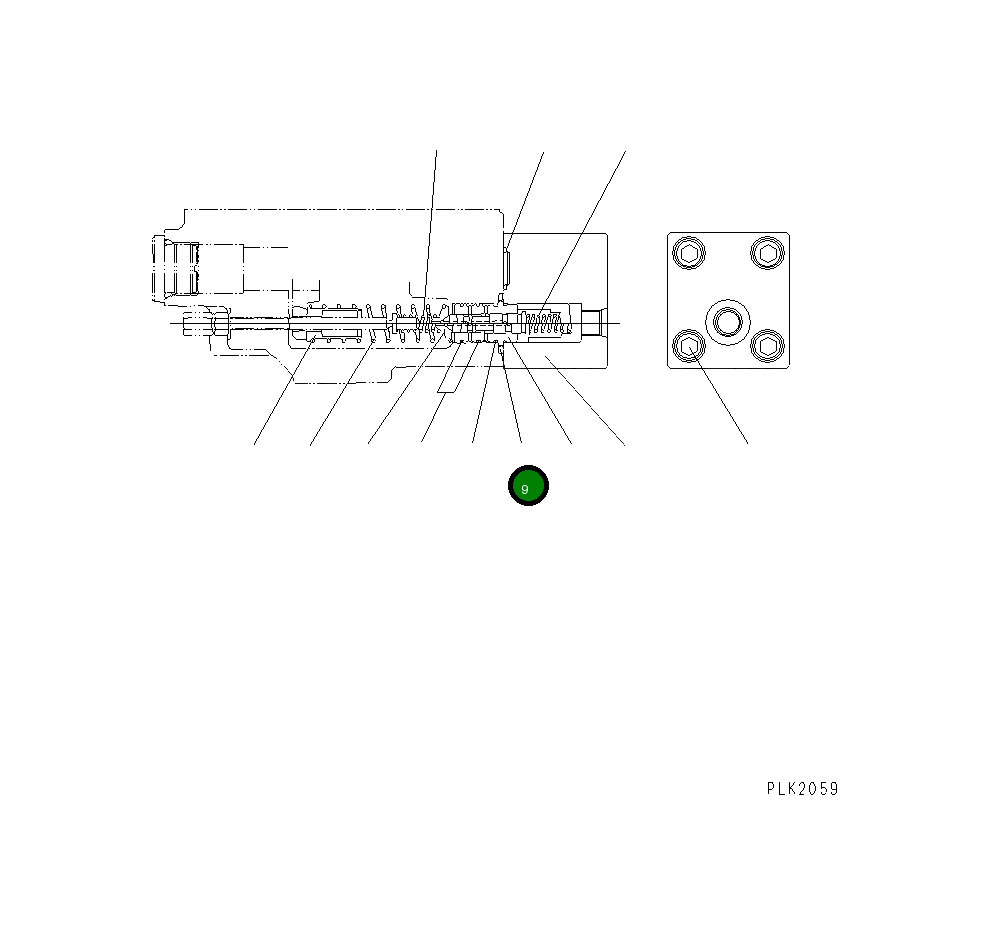 Кольцо уплотнительное (O-Ring) UC1300346003 Komatsu