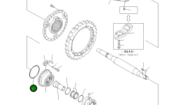 Кольцо уплотнительное (O-Ring) 07000-15315 Komatsu