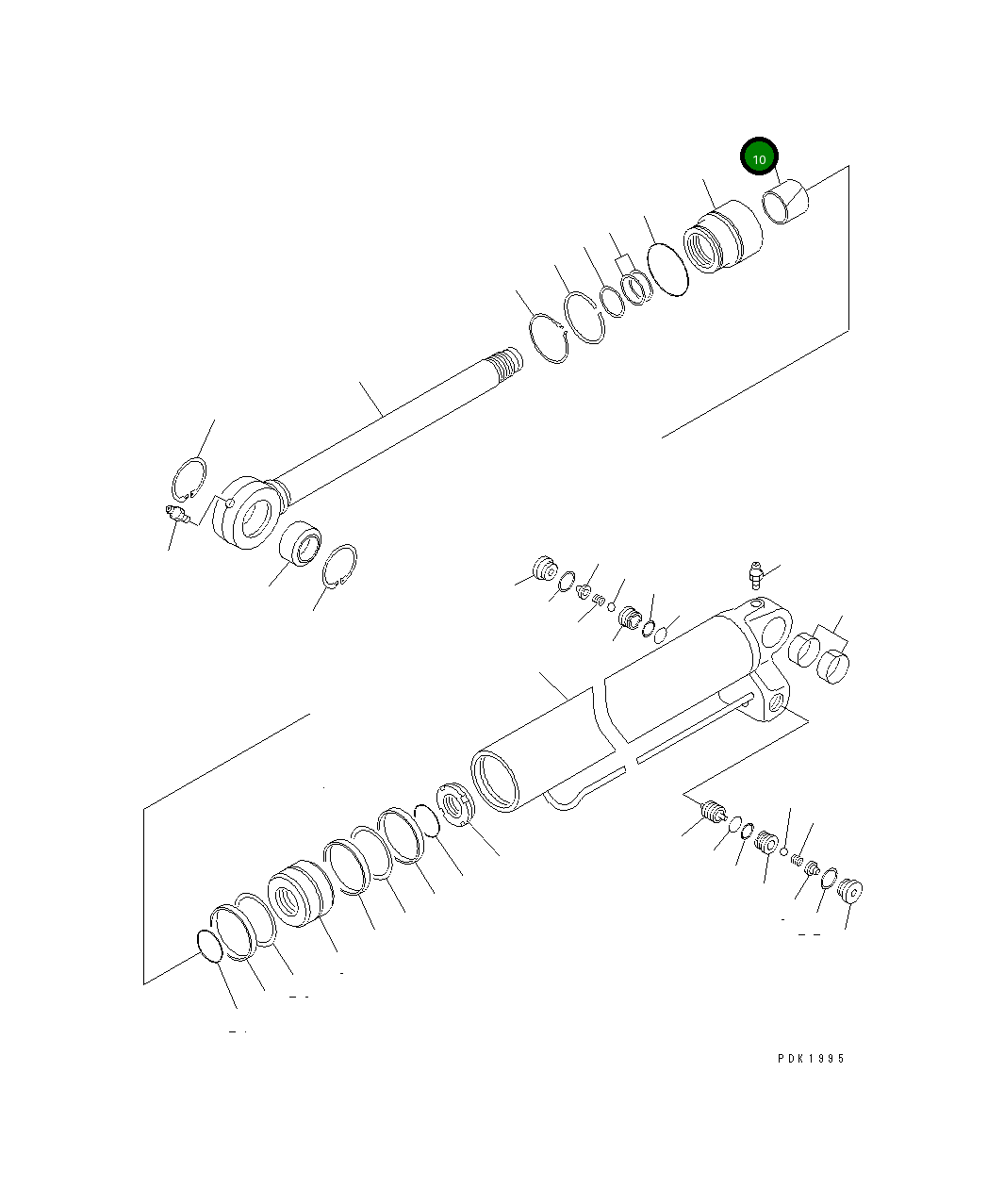 Кольцо 20G-61-K1570 Komatsu