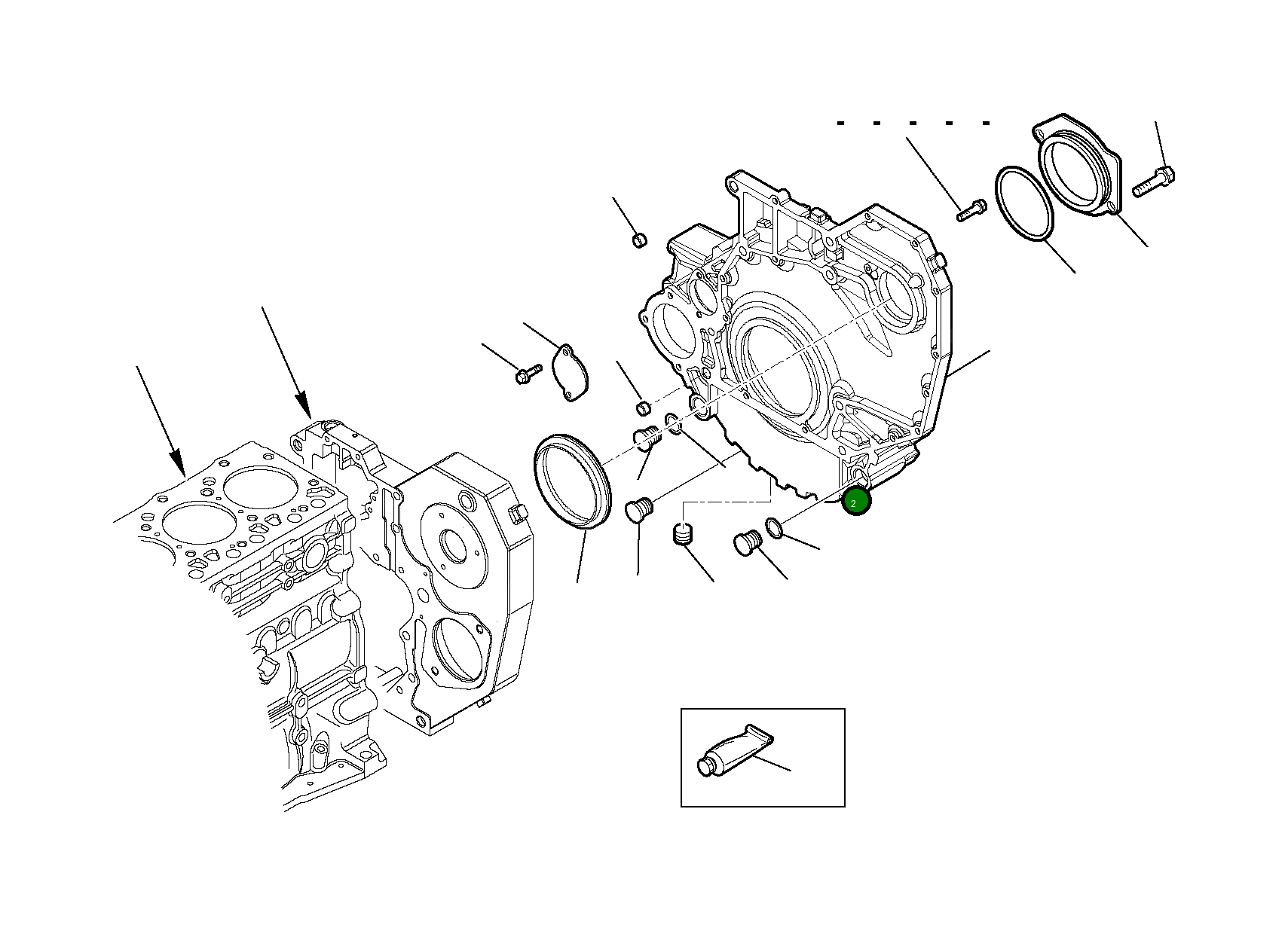 Болт EA4899109 Komatsu