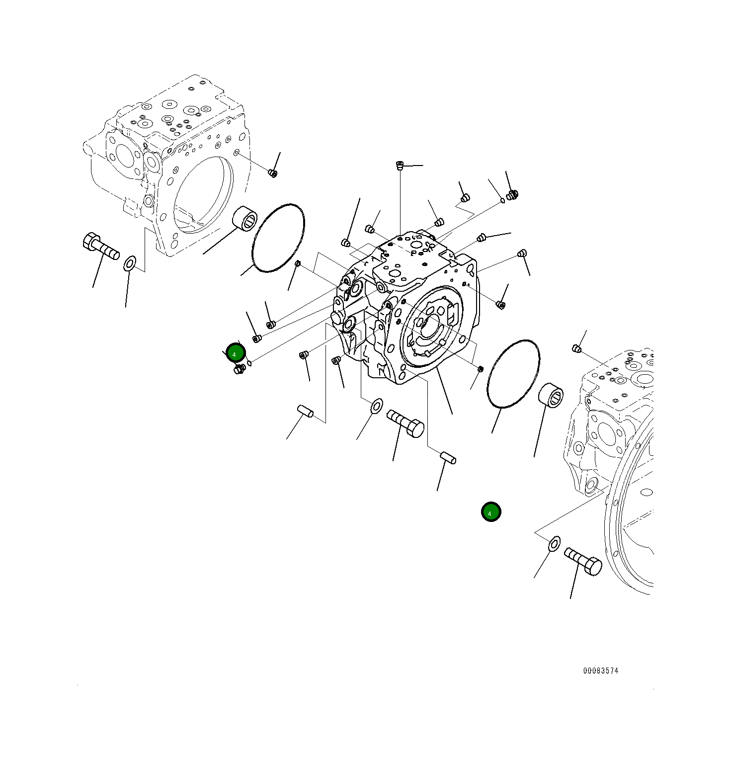 Кольцо уплотнительное (O-Ring) 07000-A5190 Komatsu
