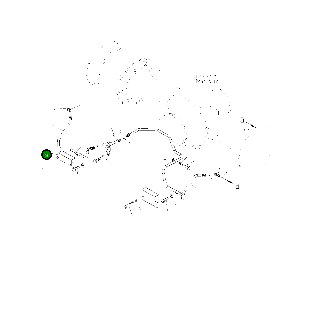 Крышка 425-S05-4990 Komatsu