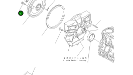 Болт YM121850-21130 Komatsu