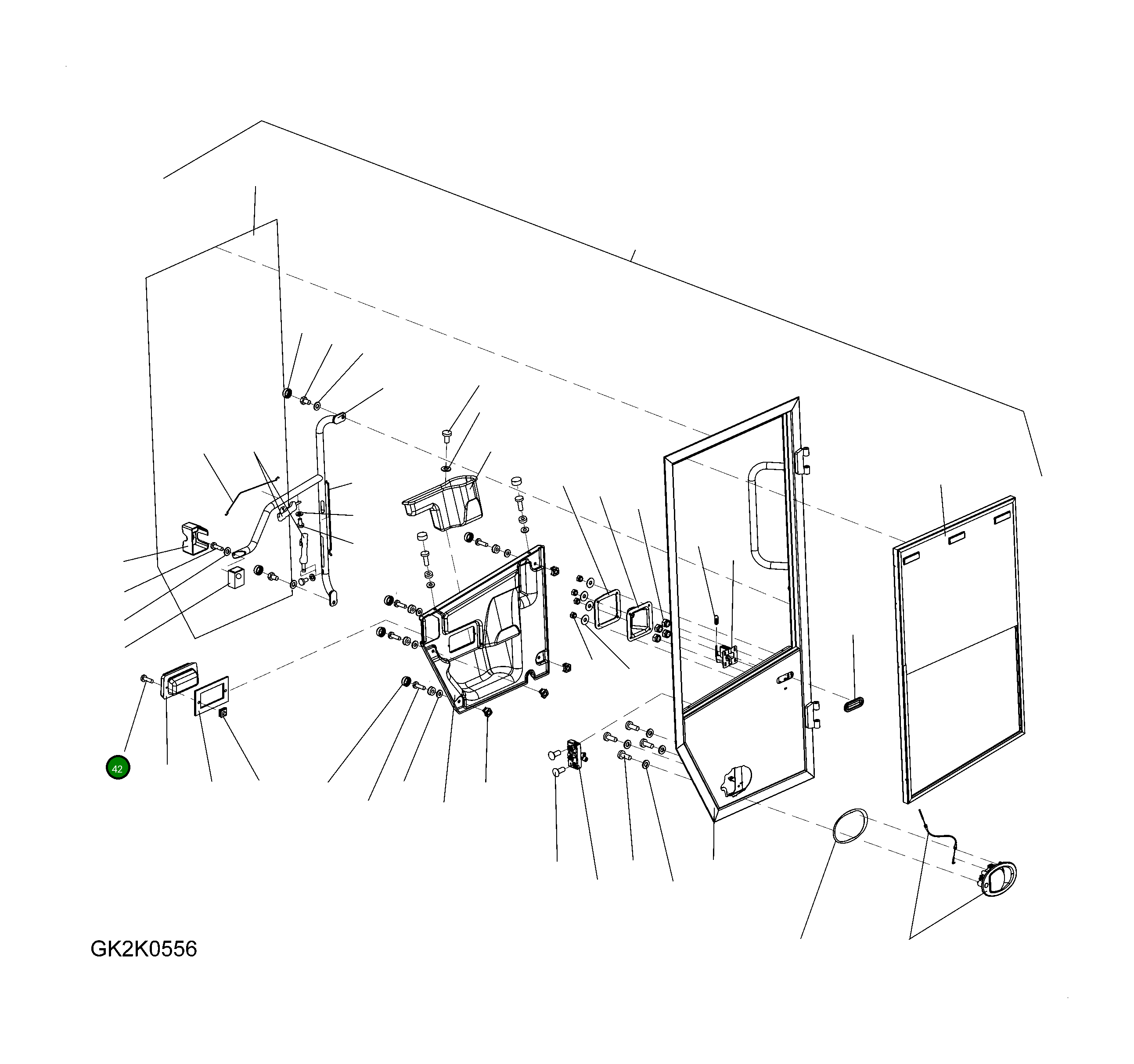 Болт 423-09-H4330  Komatsu