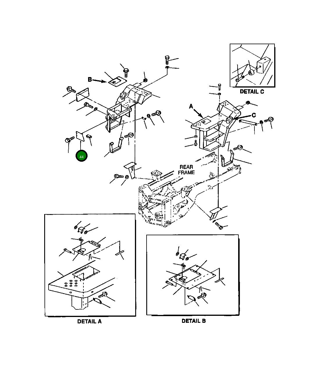 Крышка 423-54-24150 Komatsu