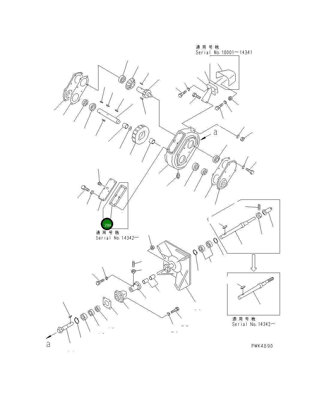 Болт TA52613230 Komatsu