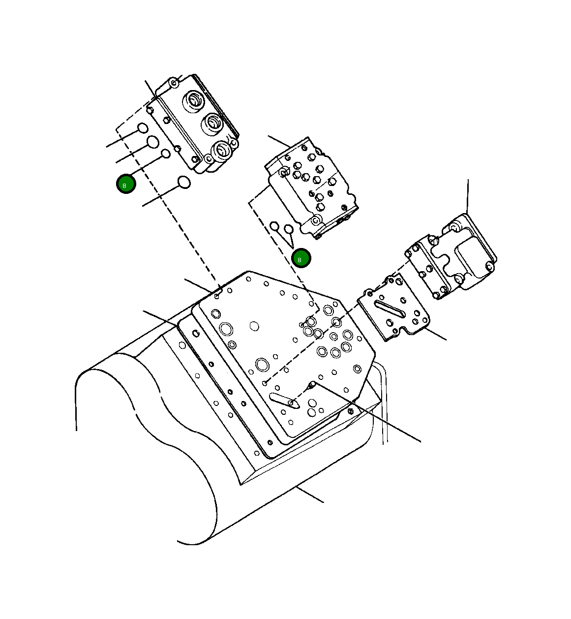 Кольцо уплотнительное (O-Ring) 252 707 R1 Komatsu