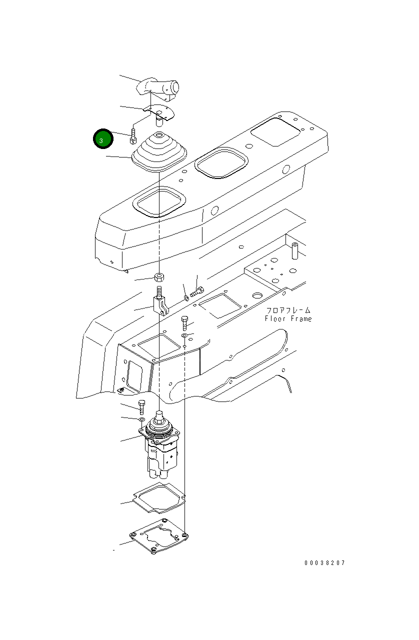 Болт 01252-80510 Komatsu
