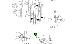 Крышка 21D-09-86190 Komatsu