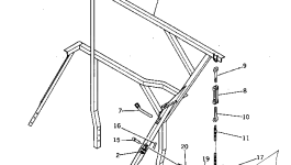 Вилка 232-971-6970 Komatsu