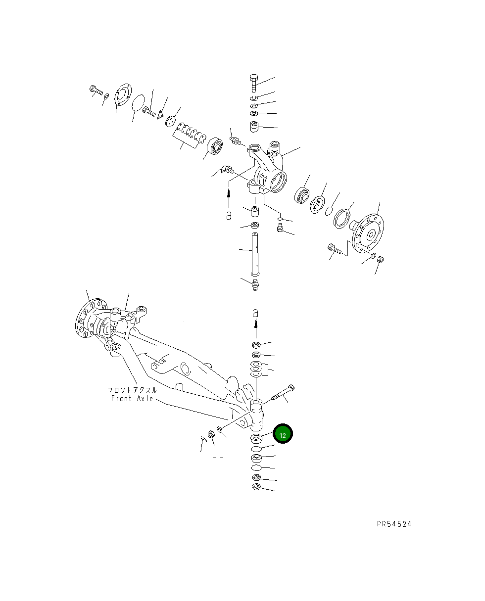 Крышка 235-27-31240 Komatsu