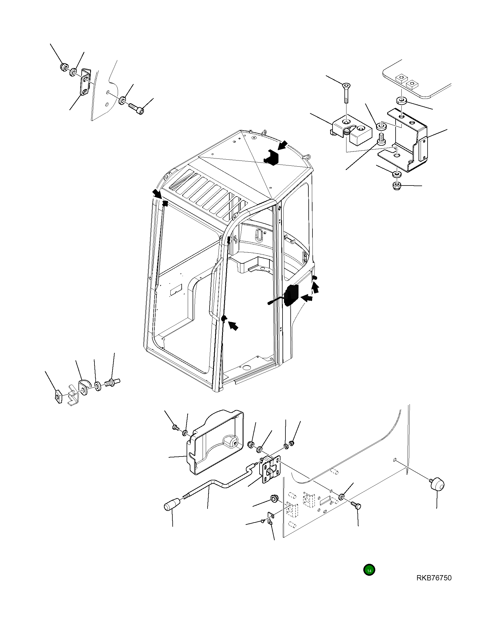 Болт 395-56-13500 Komatsu
