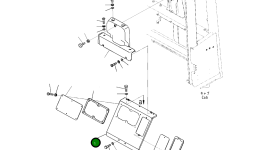 Крышка 423-54-52850 Komatsu