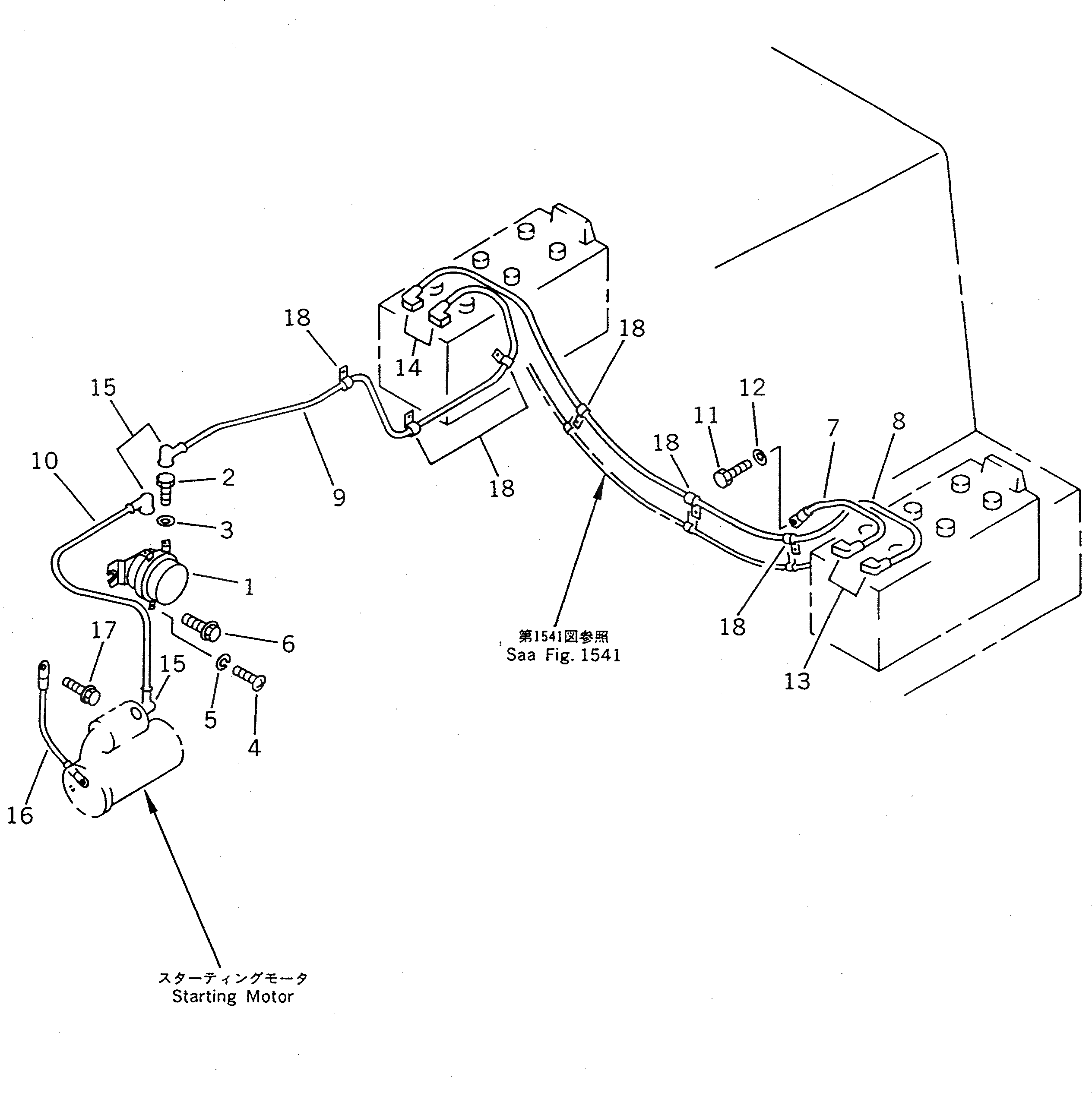 Болт 01415-01016  Komatsu