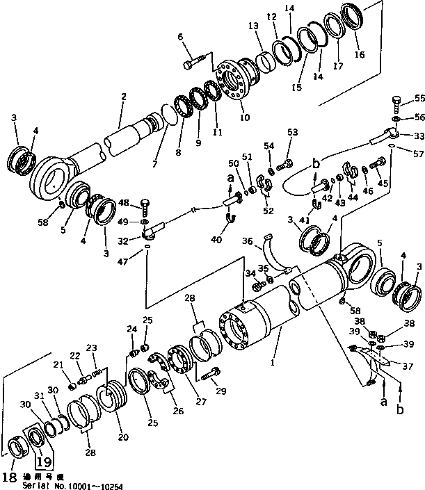 Болт 01252-31695 Komatsu