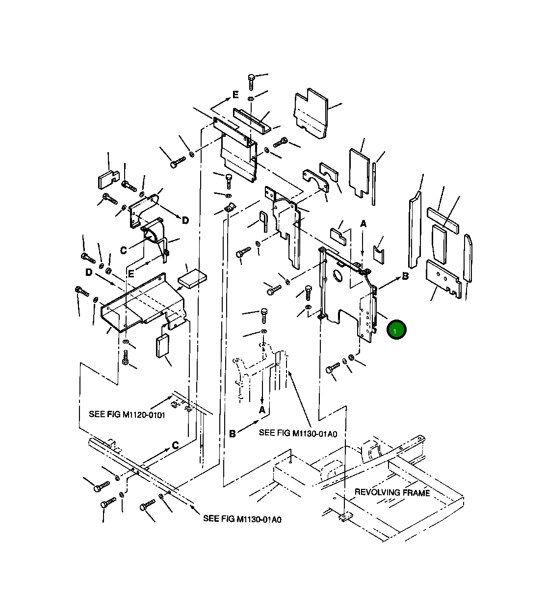 Крышка 20Y-54-K8660 Komatsu