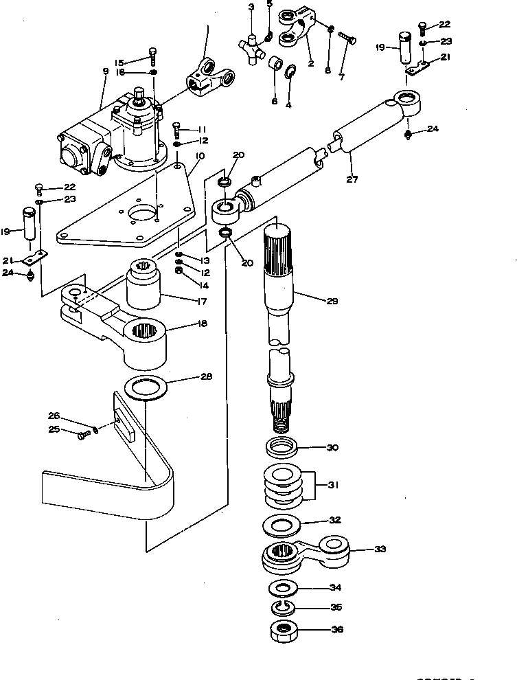 Болт 01050-51235 Komatsu