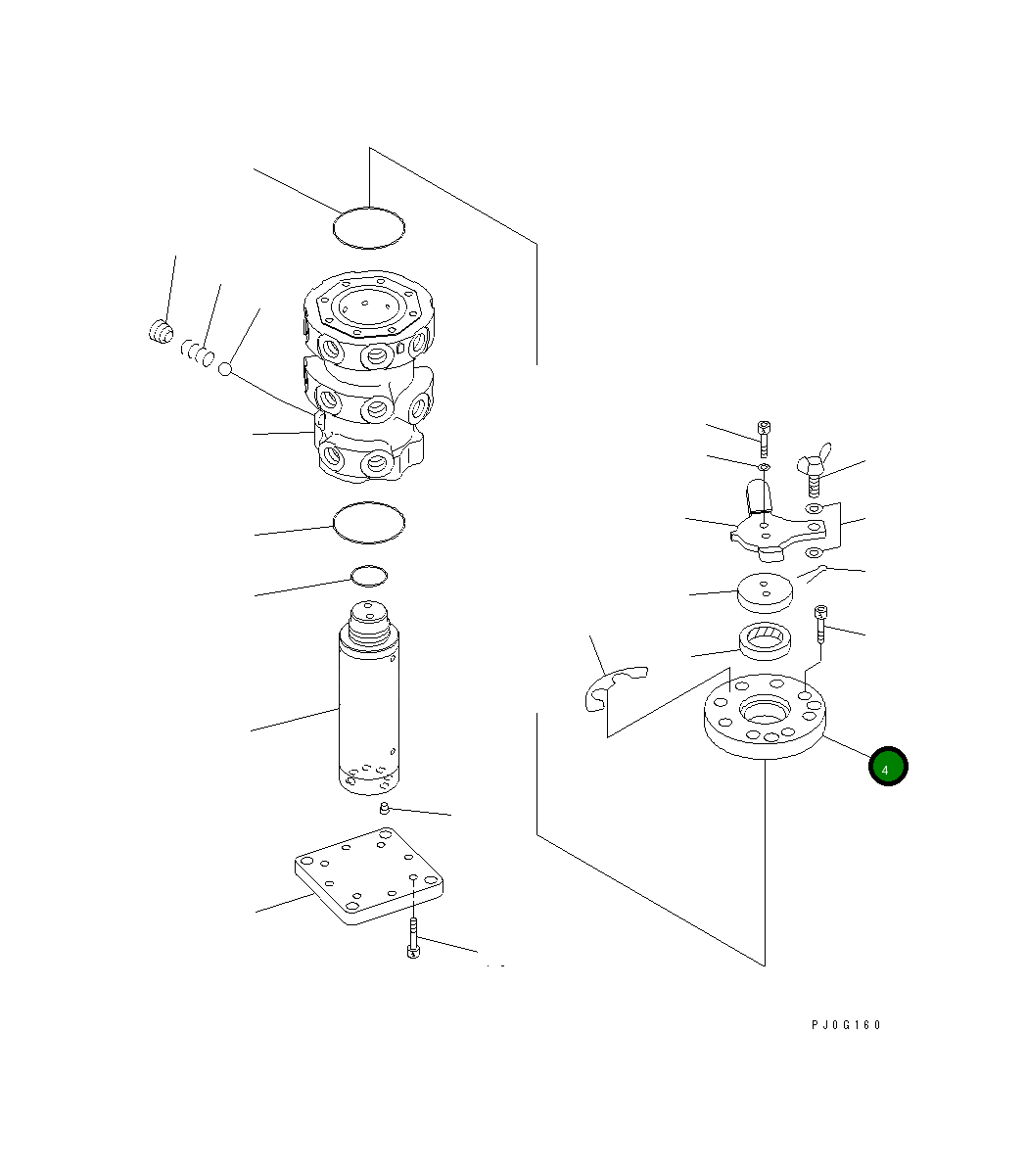 Крышка 201-62-76720 Komatsu