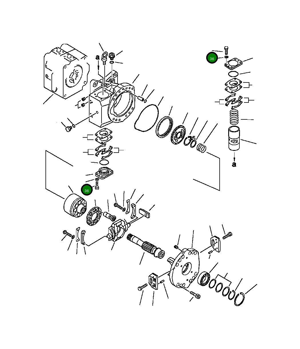 Болт 01016-30135 Komatsu