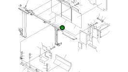 Крышка 21M-54-12431 Komatsu