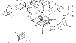Крышка 135-54-32153 Komatsu