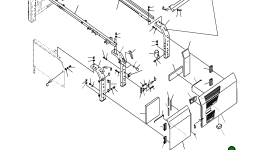 Крышка 206-54-25290 Komatsu