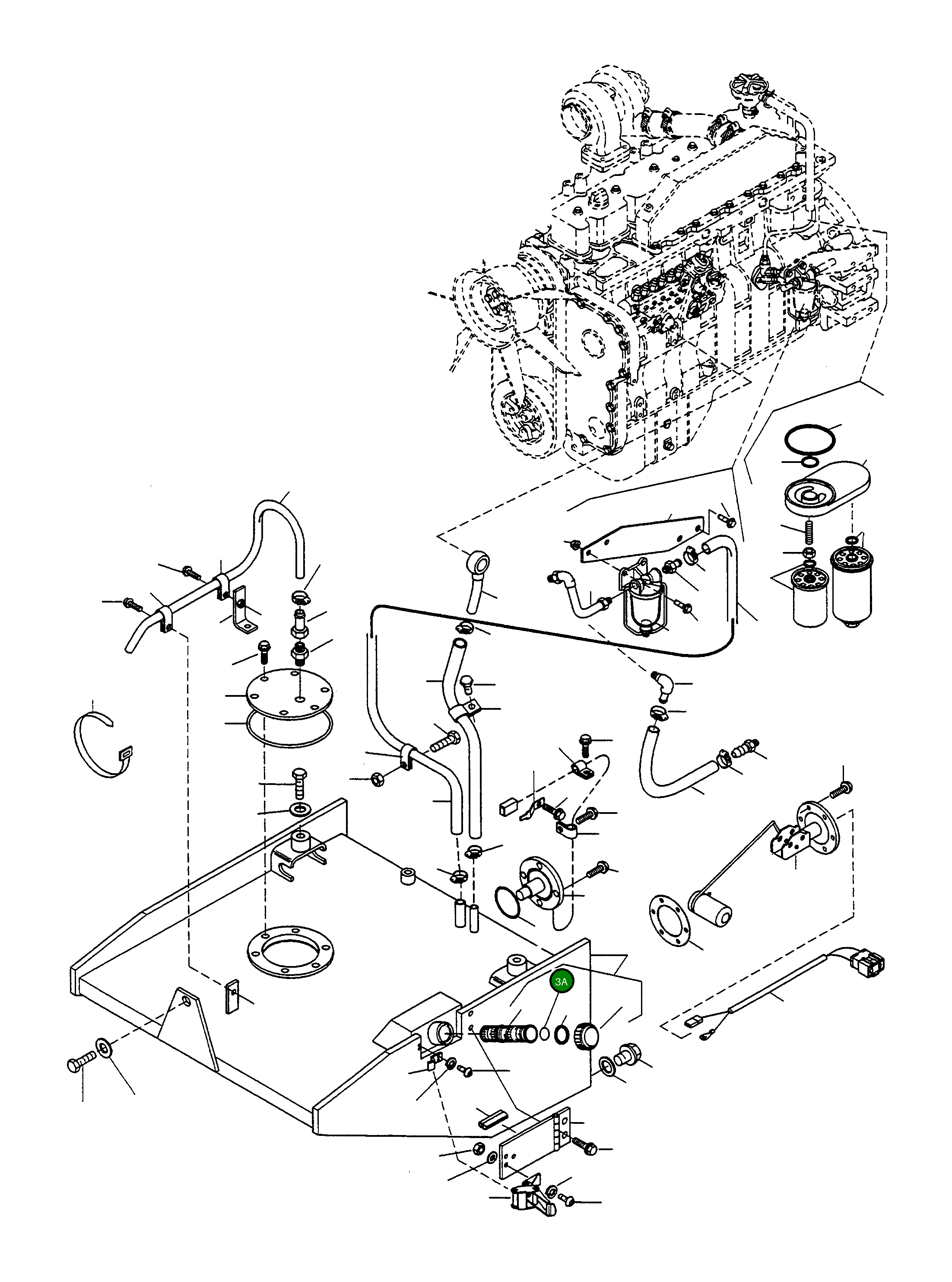 Кольцо уплотнительное (O-Ring) 421-04-H0P02 Komatsu