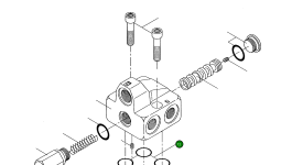 Кольцо уплотнительное (O-Ring) 152B4000 Komatsu
