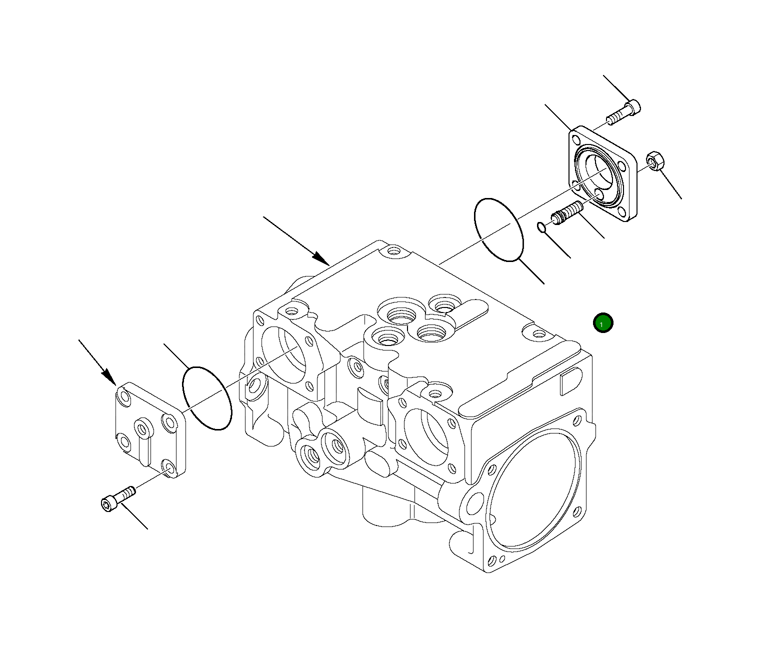 Крышка 720-2T-14420 Komatsu
