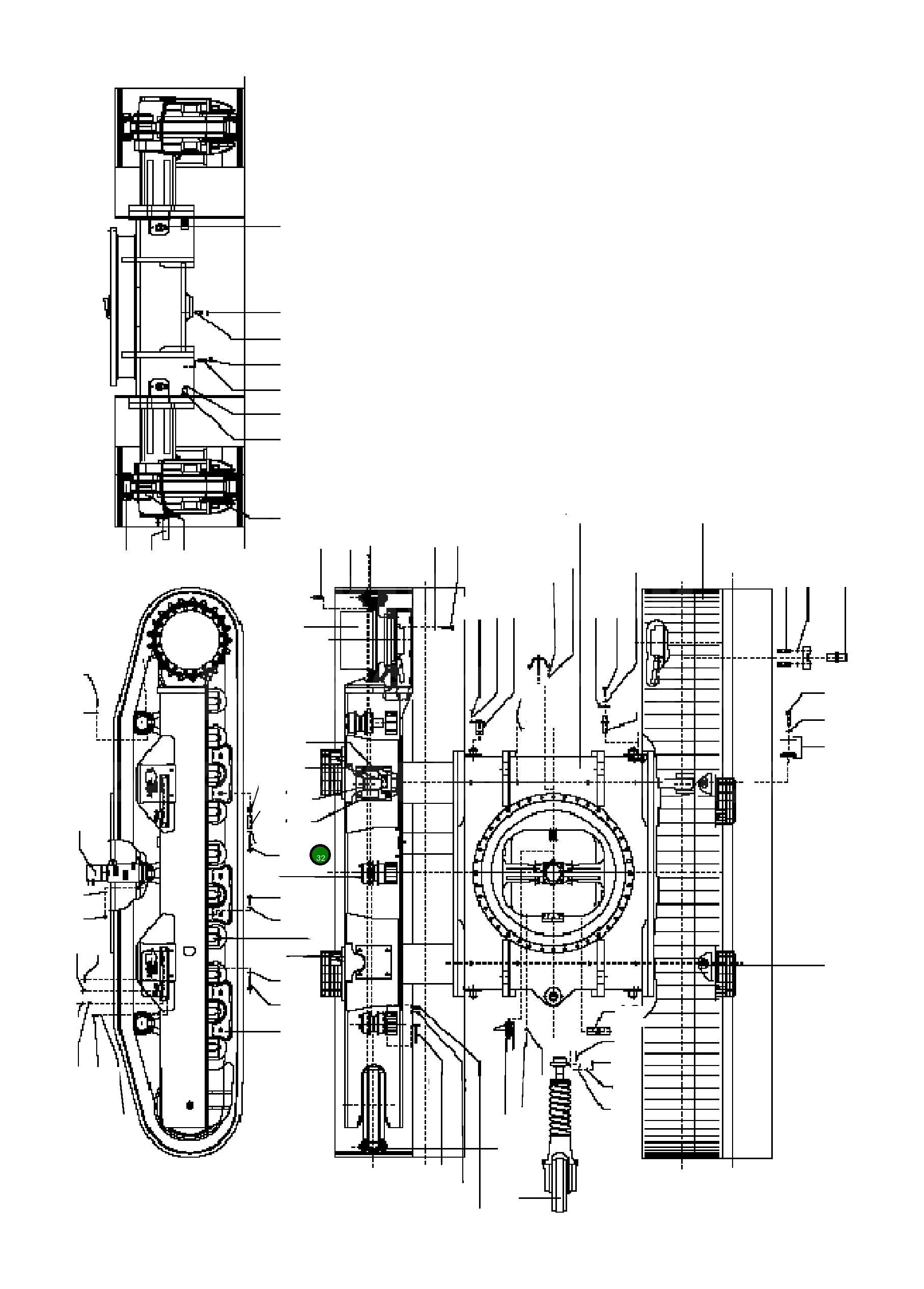Болт 207-30-KB530 Komatsu