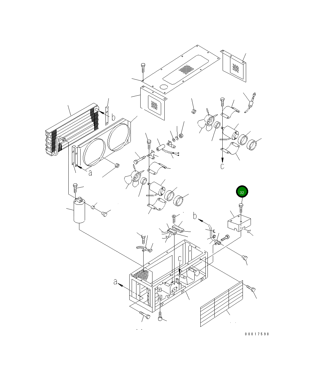 Болт ND914780-6161 Komatsu
