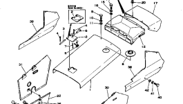 Крышка 135-54-21430 Komatsu