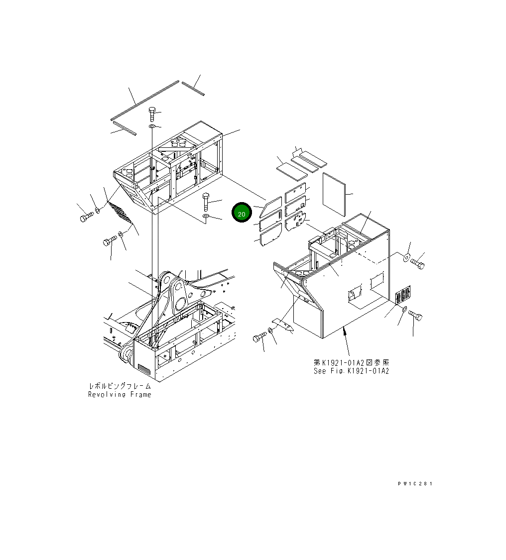 Болт 01011-81685 Komatsu