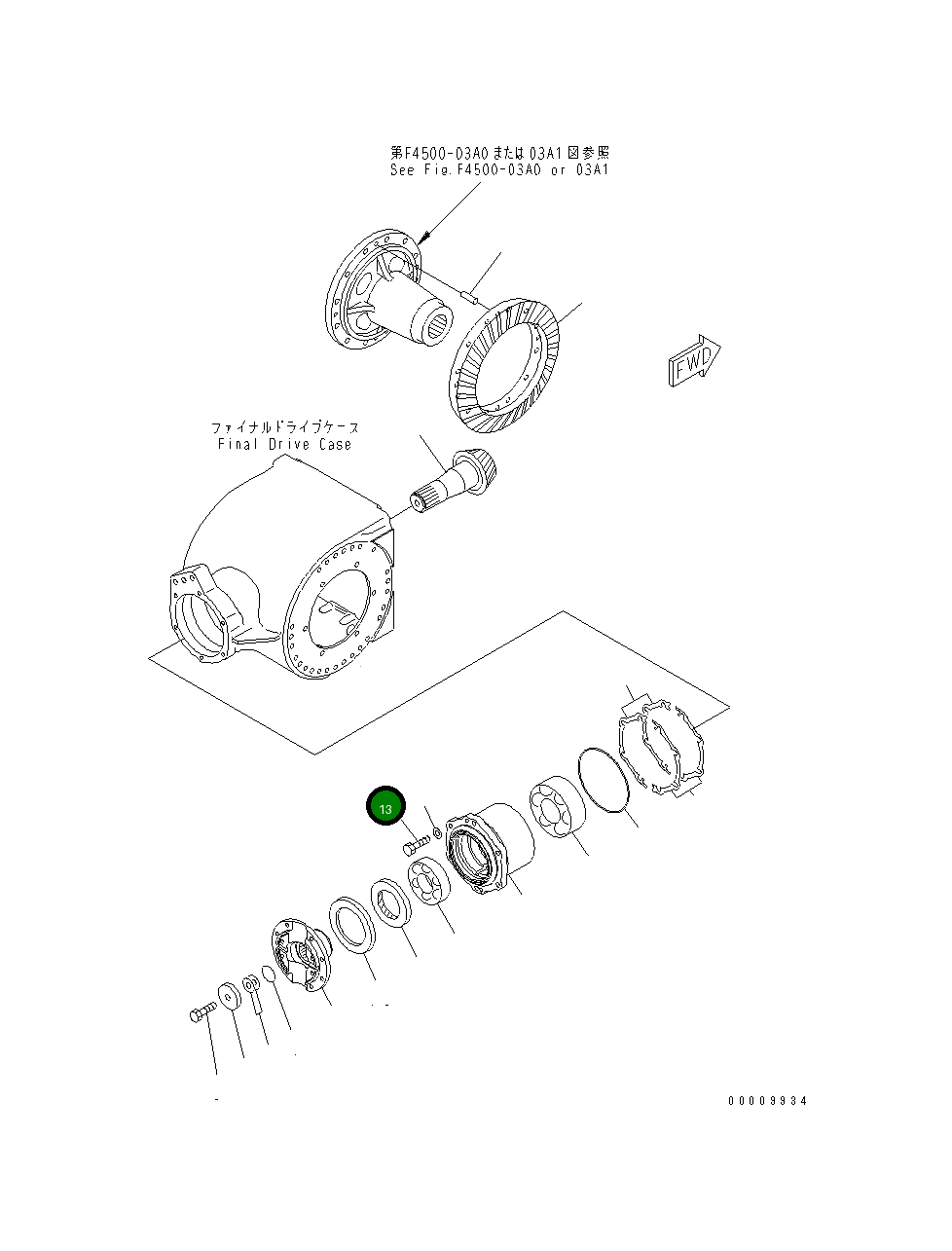Болт 01010-61245 Komatsu