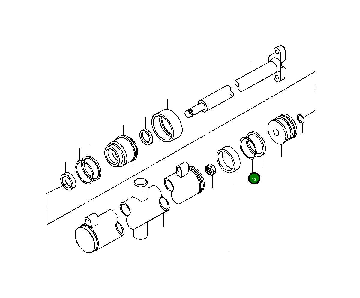 Кольцо уплотнительное (O-Ring) 285 623 R1 Komatsu