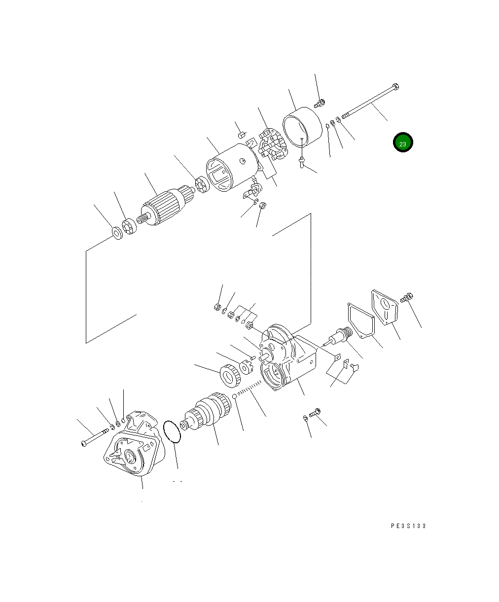 Болт ND949042-2270 Komatsu