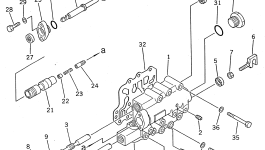 Втулка 362-15-15520 Komatsu