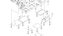 Крышка 20Y-54-74630 Komatsu