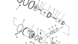 Кольцо уплотнительное (O-Ring) 600-181-4360  Komatsu