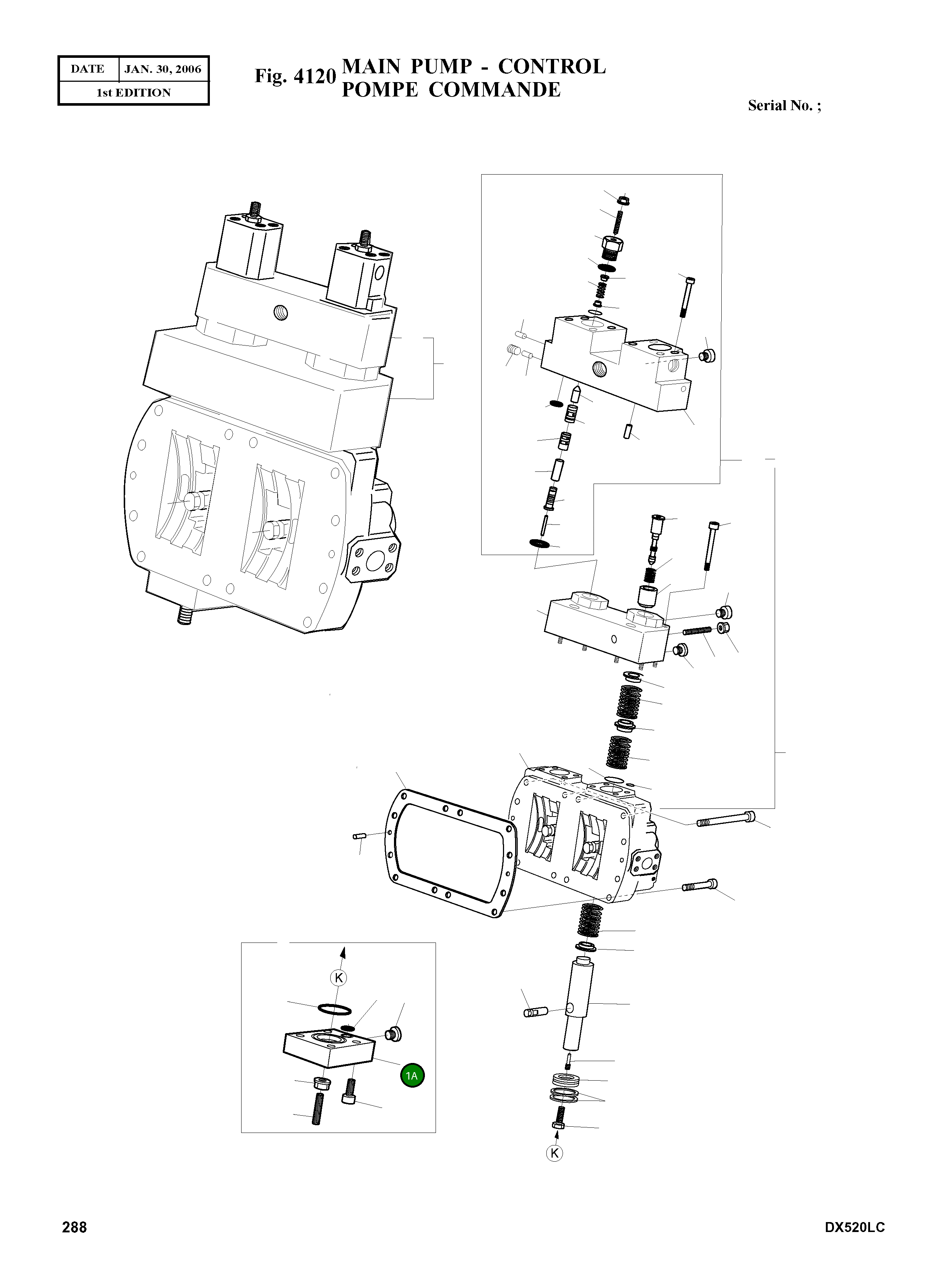 Крышка 2.430-00229  Komatsu