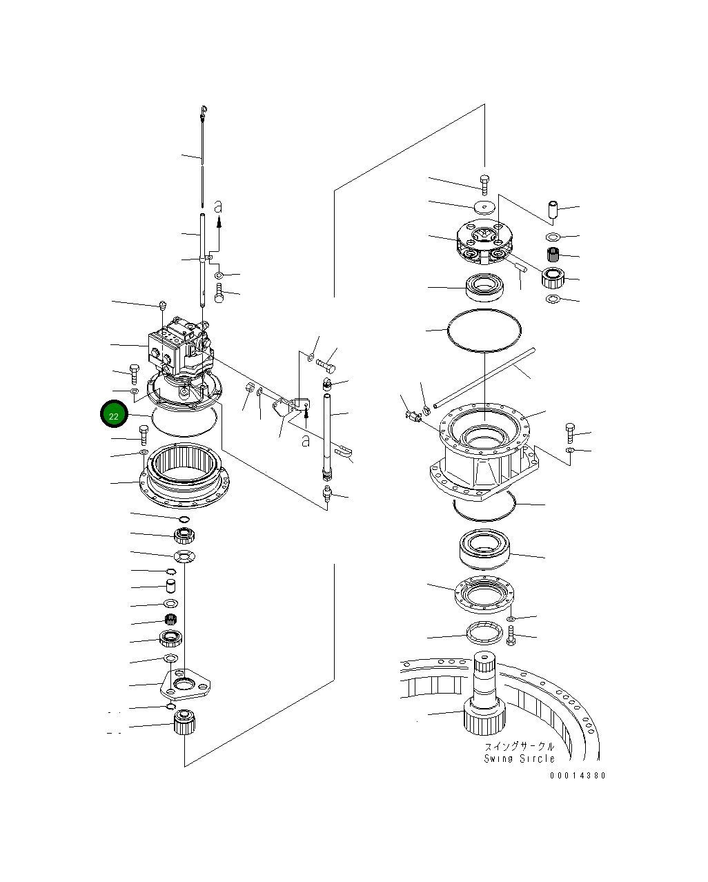 Кольцо уплотнительное (O-Ring) 20Y-09-31110 Komatsu