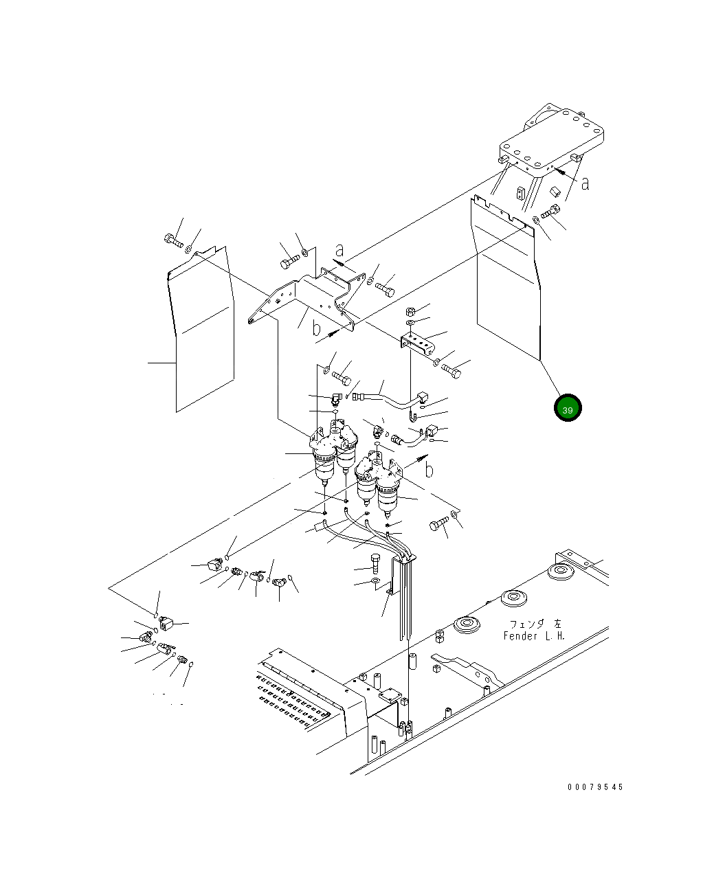 Крышка 198-04-65580 Komatsu