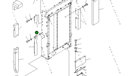 Крышка 21K-03-41711 Komatsu